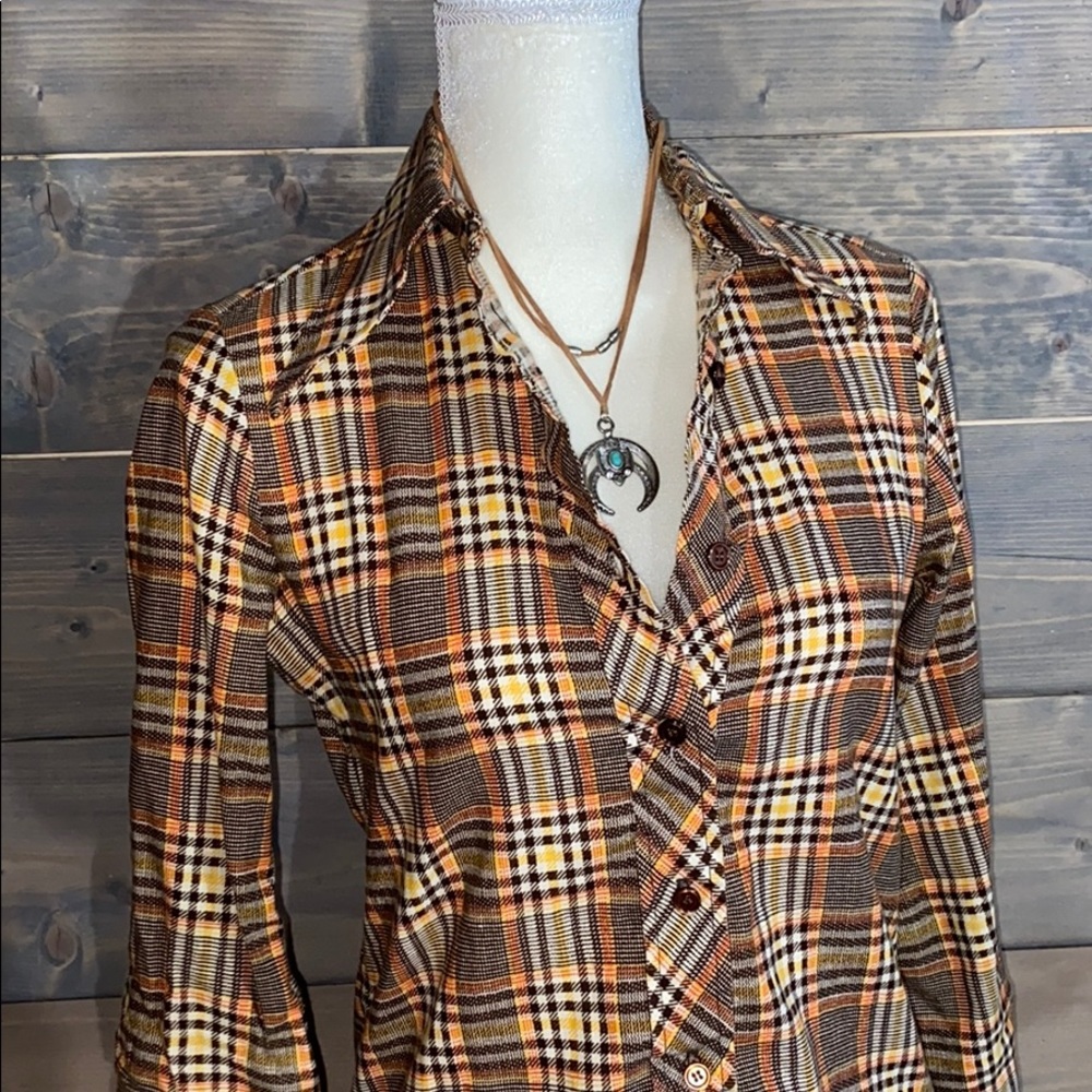 70’s Rad Plaid Shirt - image 2
